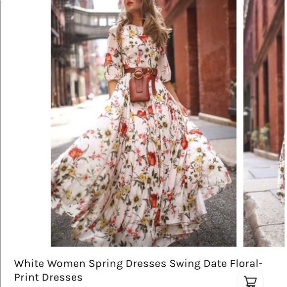 Floral Print Date Maxi Dress | Poshmark
